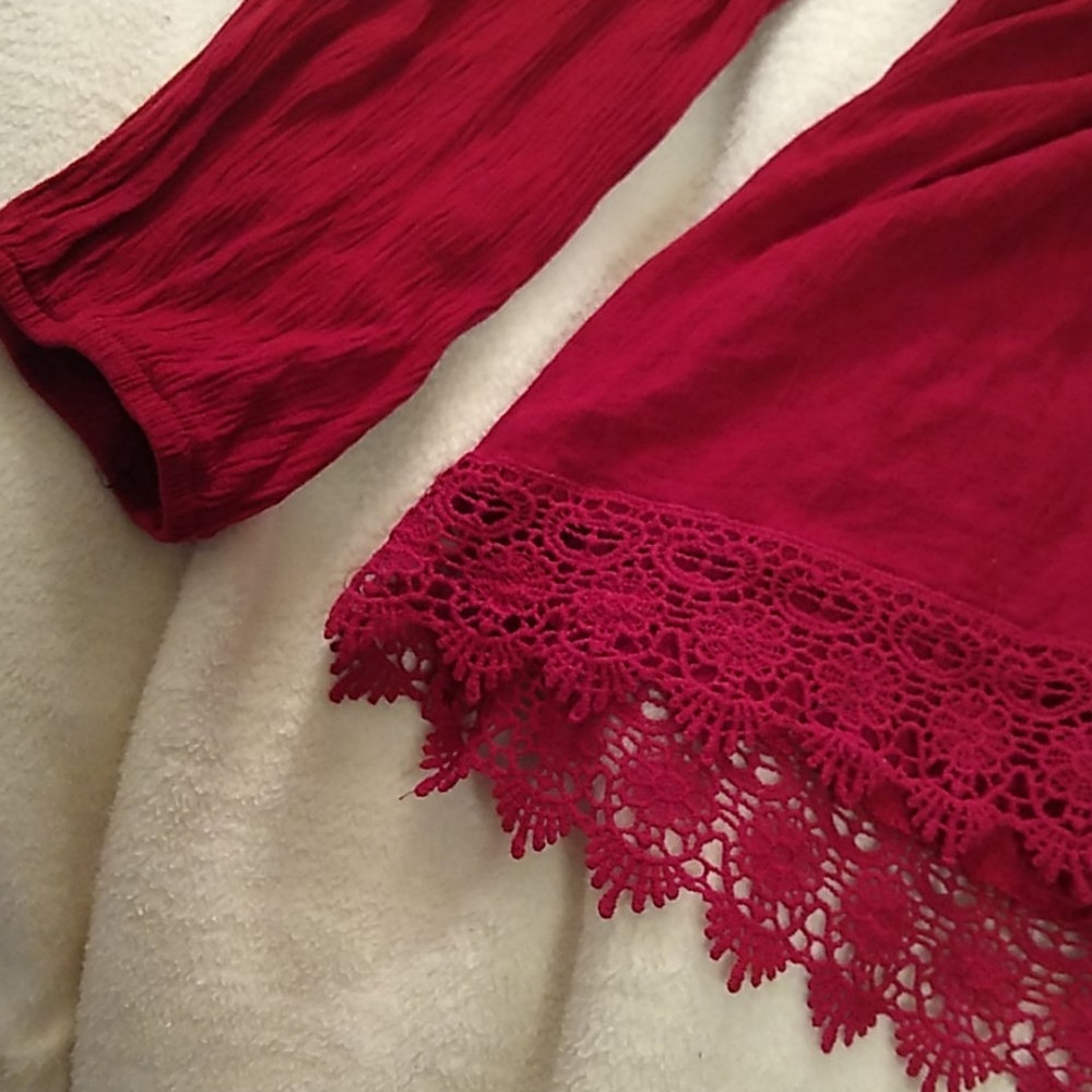 Red blouse M - Picture 4 of 5
